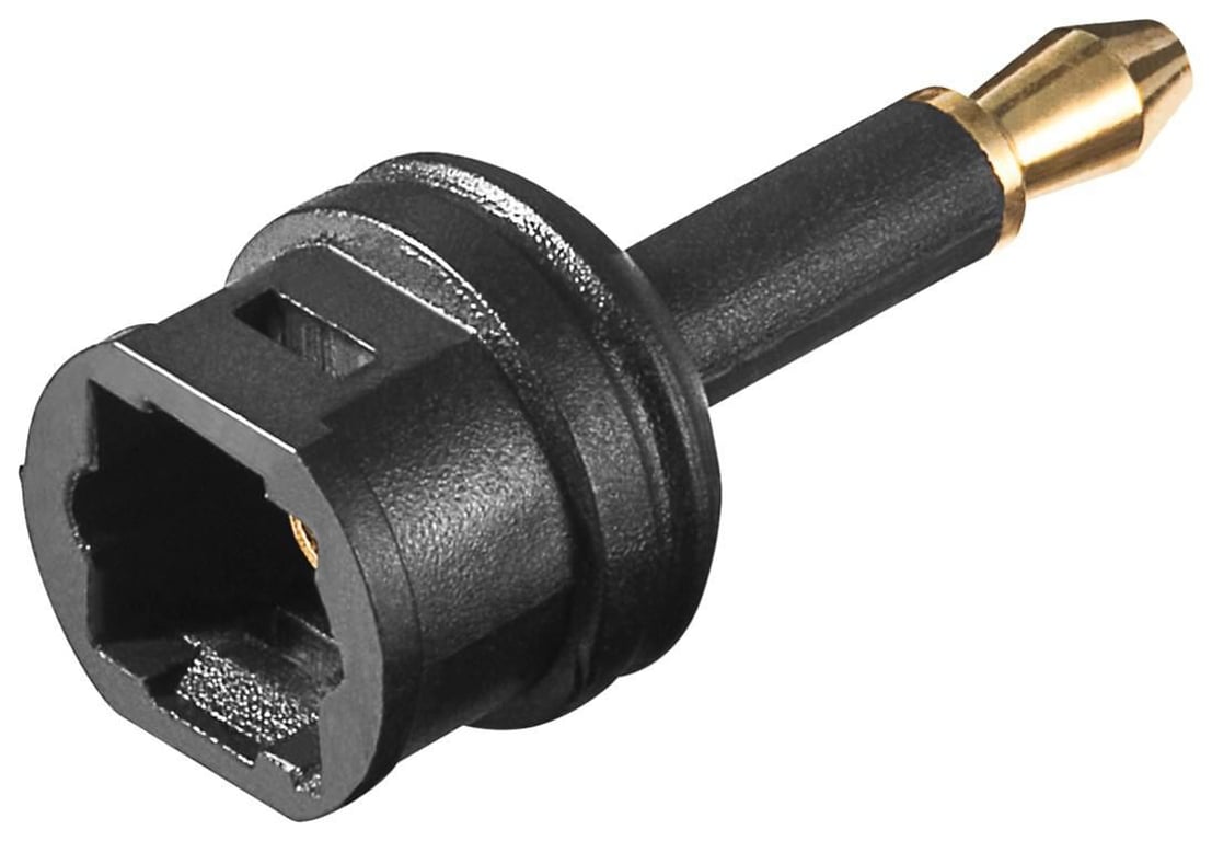 Microconnect TOSLINK-ADAPTER zmieniacz płci / kabli Toslink 3.5 Toslink mini Czarny