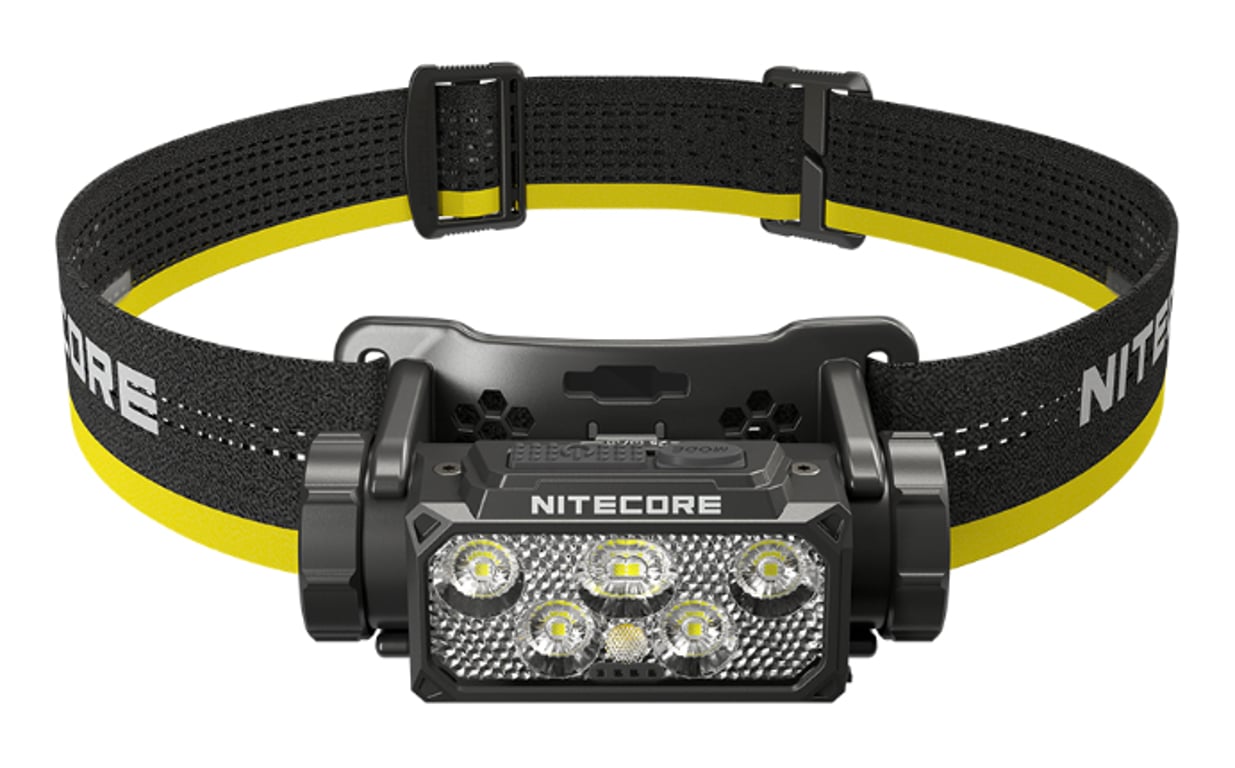 Nitecore HC60 UHE latarka Czarny, Żółty Latarka czołowa LED