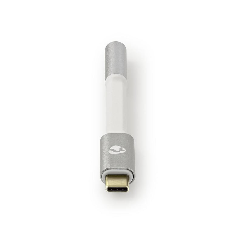 Nedis CCTB65950AL008 kabel audio 0,08 m 3.5mm USB Aluminium