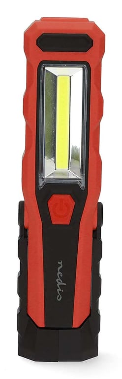 Nedis LWORR05RD oświetlenie robocze Czarny, Czerwony LED 3 W
