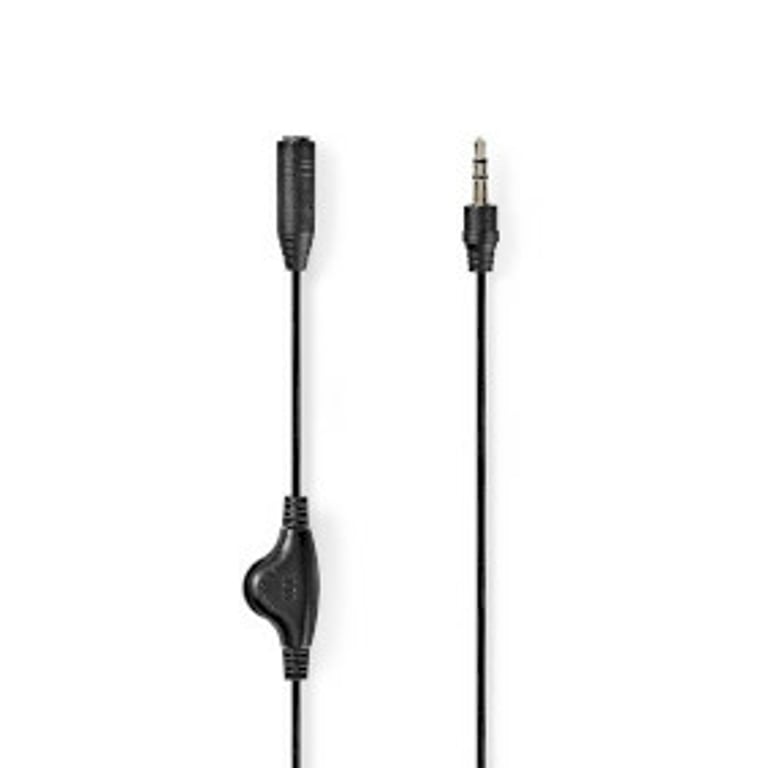Nedis CAGL22090BK10 kabel audio 1,5 m 3.5mm Czarny