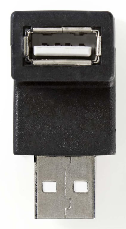 Nedis CCGB60930BK zmieniacz płci / kabli USB-A Czarny