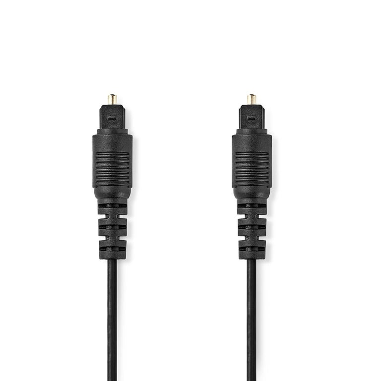 Nedis CAGL25000BK50 kabel audio 5 m TOSLINK Czarny