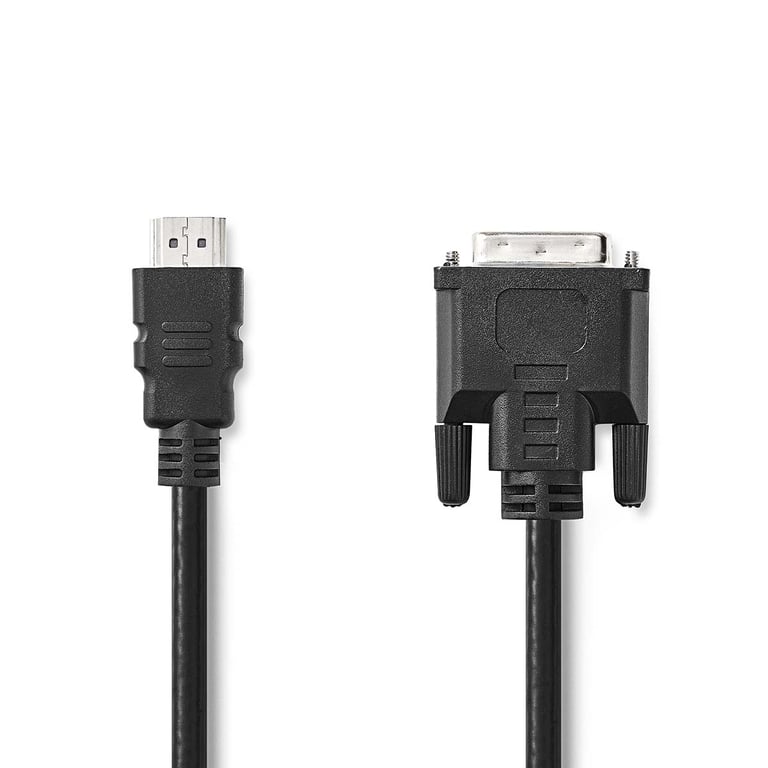 Nedis CCGL34800BK30 adapter kablowy 3 m HDMI Typu A (Standard) DVI-D Czarny