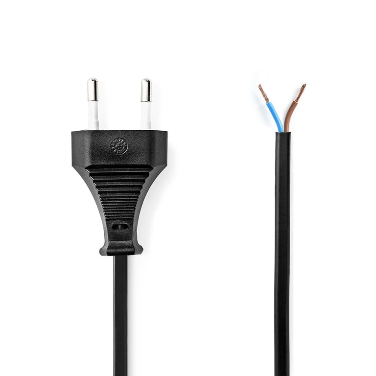 Nedis CEGL11700BK30 kabel zasilające Czarny 3 m Wtyczka zasilająca typu C