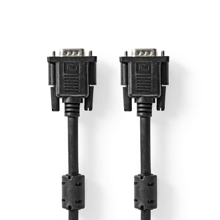 Nedis CCGL59000BK30 kabel VGA 3 m VGA (D-Sub) Czarny