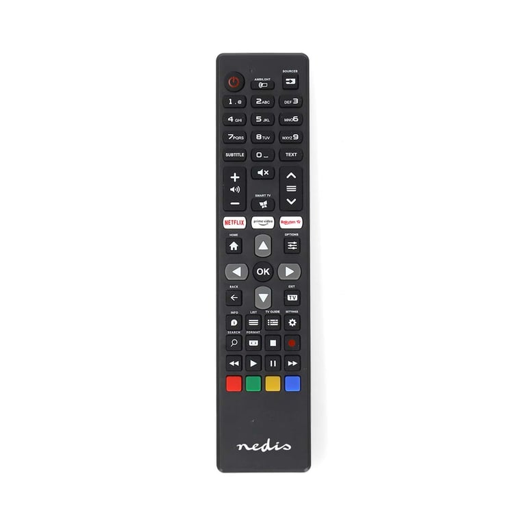 Nedis TVRC45PHBK pilot Podczerwień TV Naciśnij przyciski