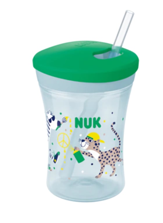 NUK Action Cup 230ml miseczka Zielony Orzeźwiające napoje 1 szt.