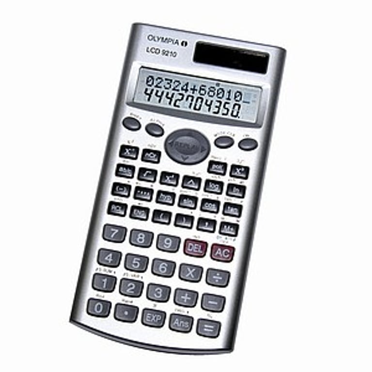Olympia LCD 9210 kalkulator Kieszeń Kalkulator naukowy Srebrny