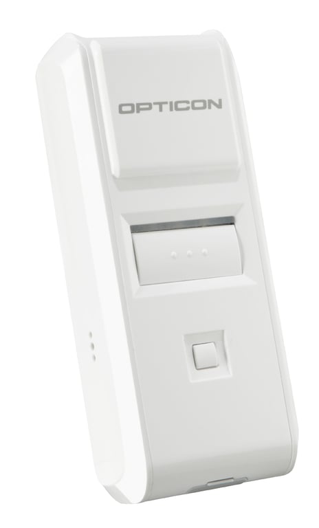 Opticon OPN-4000i Ręczny czytnik kodów kreskowych 1D CCD Biały