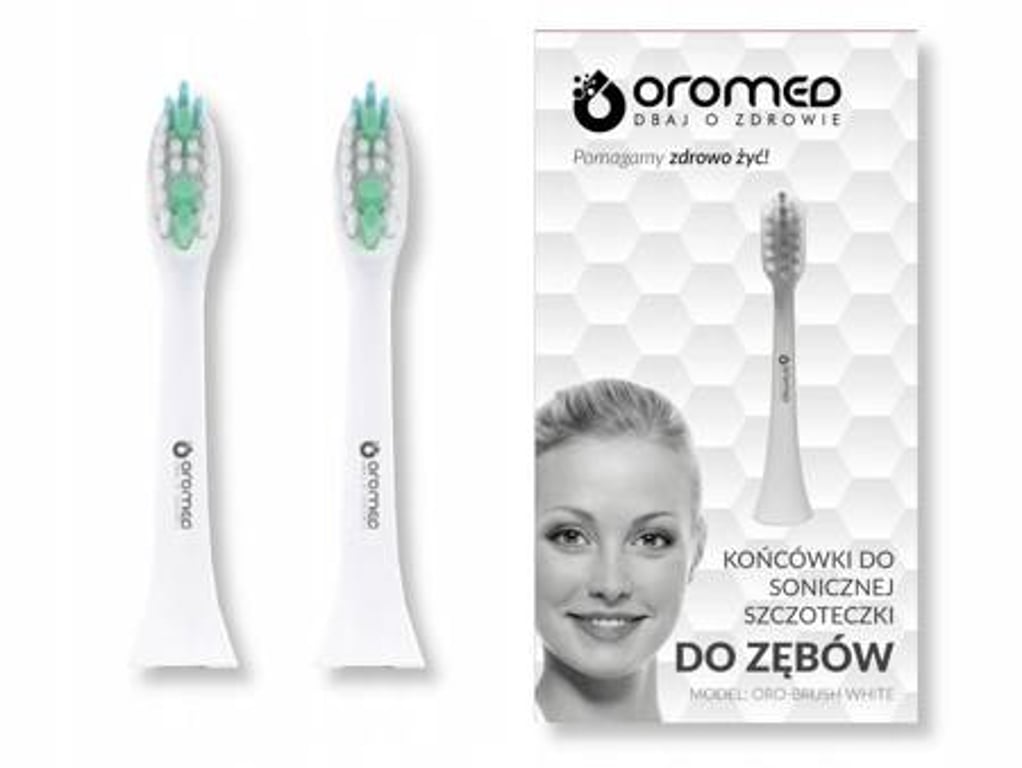 Oromed SONIC BASIC WHITE 2 szt. Biały
