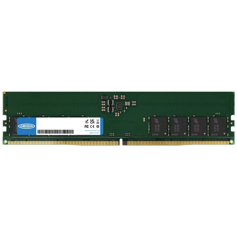 Origin Storage 32GB DDR5 4800MHz UDIMM 1Rx8 Non-ECC 1.1V moduł pamięci 1 x 32 GB