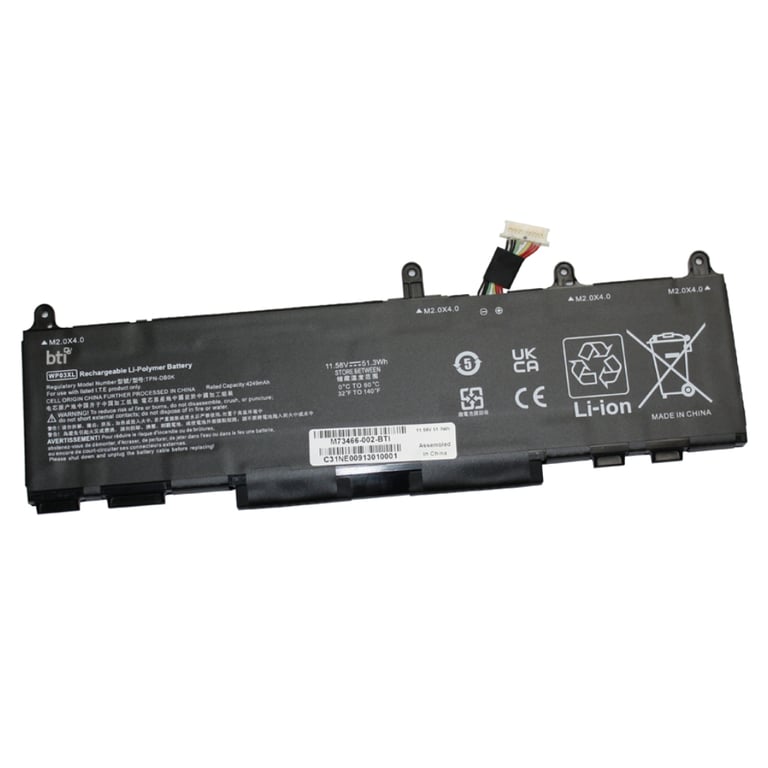 Origin Storage M73466-002-BTI akumulator przemysłowy Litowo-jonowa (Li-Ion) 4430 mAh 11,58 V