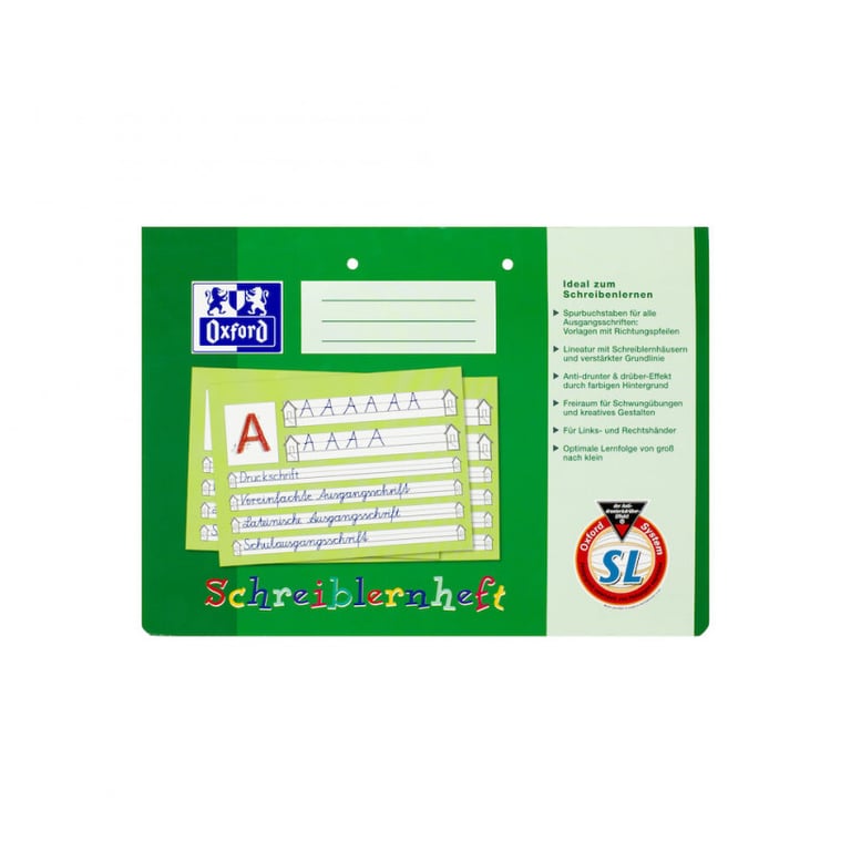 Oxford 100050089 notatnik A4 Zielony