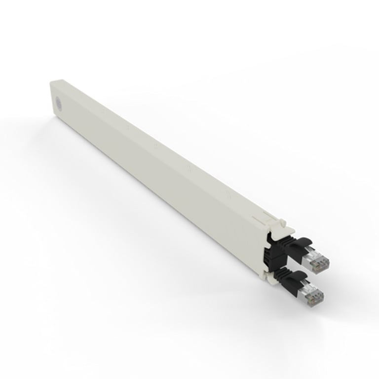 PATCHBOX CONEX8STPBK kabel sieciowy Czarny 0,8 m Cat6a U/FTP (STP)