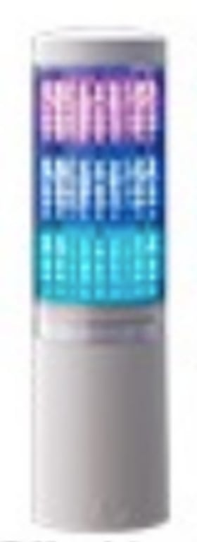 PATLITE LA6 oświetlenie alarmowe Stały Bursztynowy/zielony/czerwony LED