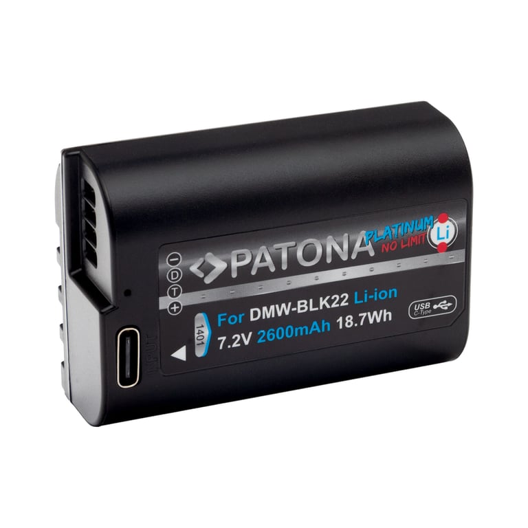 PATONA 1401 bateria do aparatu/kamery Litowo-jonowa (Li-Ion) 2600 mAh