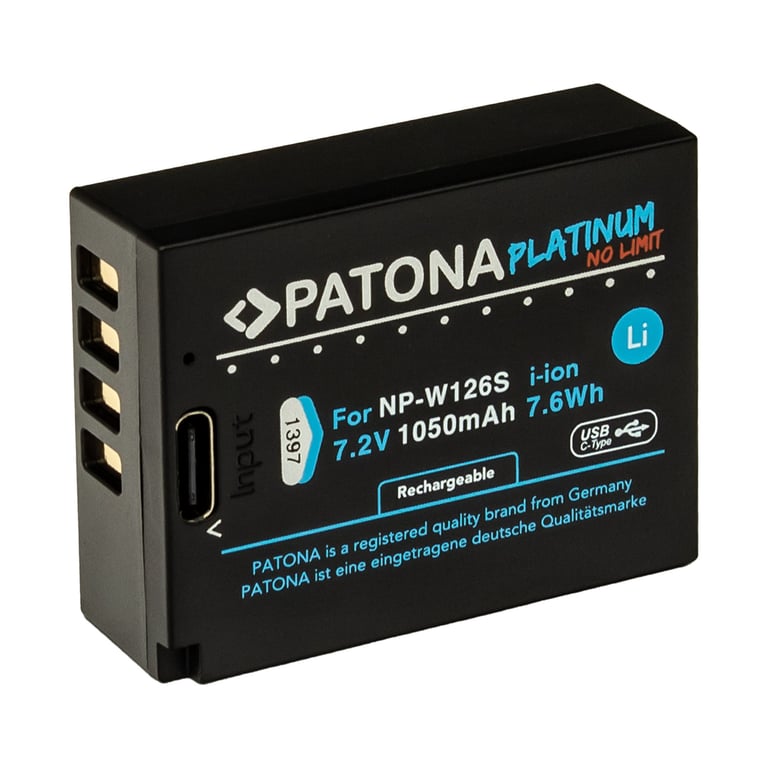PATONA 1397 bateria do aparatu/kamery Litowo-jonowa (Li-Ion) 1050 mAh