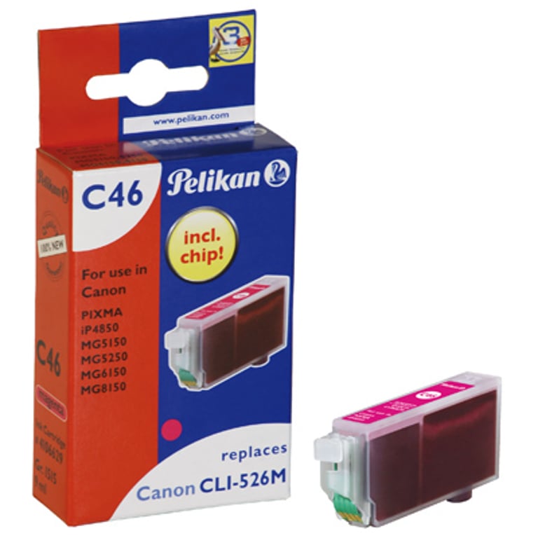 Pelikan C46 nabój z tuszem 1 szt. Purpurowy