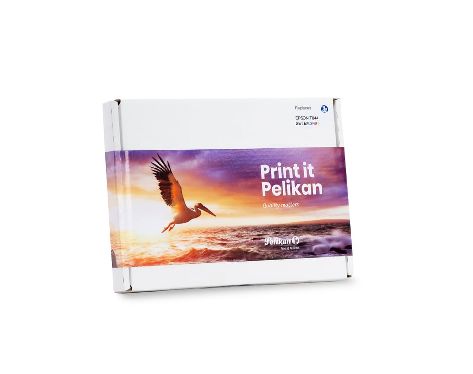 Pelikan PromoPack P62 nabój z tuszem 4 szt. Zamiennik Czarny, Cyjan, Purpurowy, Żółty