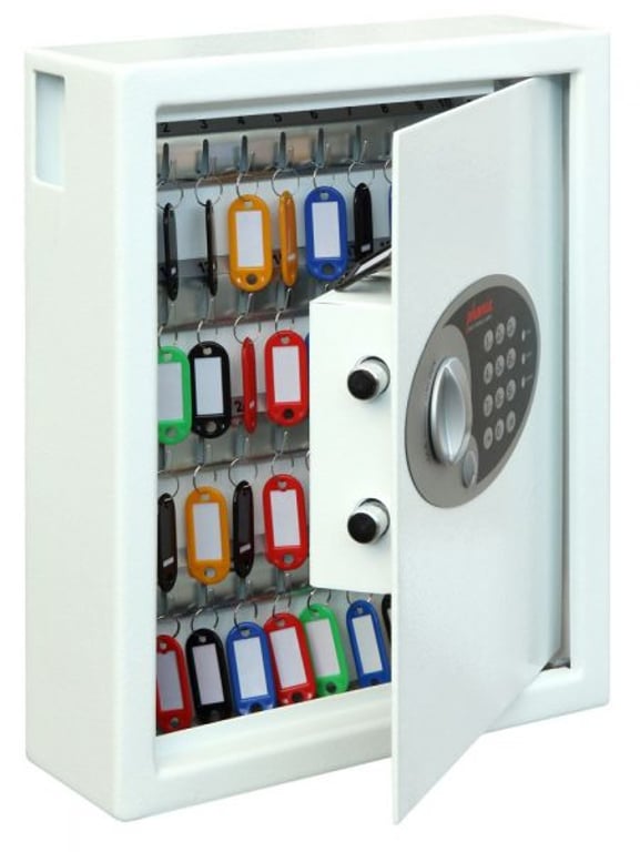 Phoenix Safe Co. KS0032E Sejf ścienny 7,5 l Stal Biały