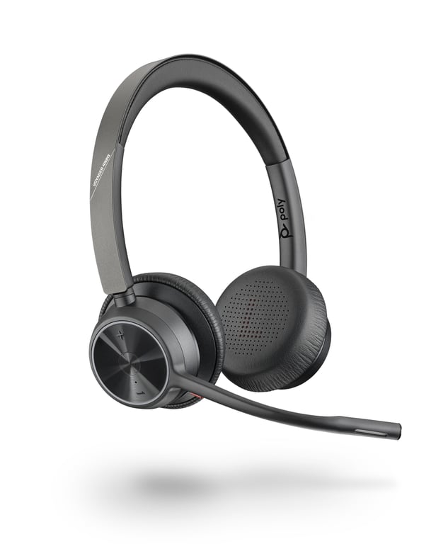 POLY 218478-01 słuchawki/ USB Type-C Bluetooth Czarny