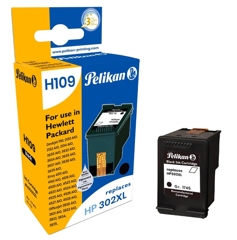 Pelikan 4950860 nabój z tuszem 1 szt. Zamiennik Czarny
