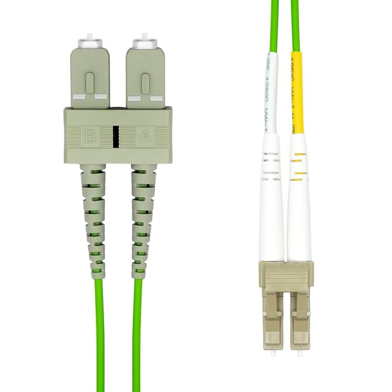 ProXtend FO-LCSCOM5D-010 kabel optyczny 10 m LC SC OM5 Zielony
