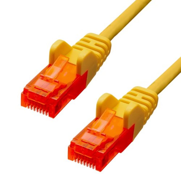 ProXtend V-6UTP-05Y kabel sieciowy Żółty 5 m Cat6 U/UTP (UTP)