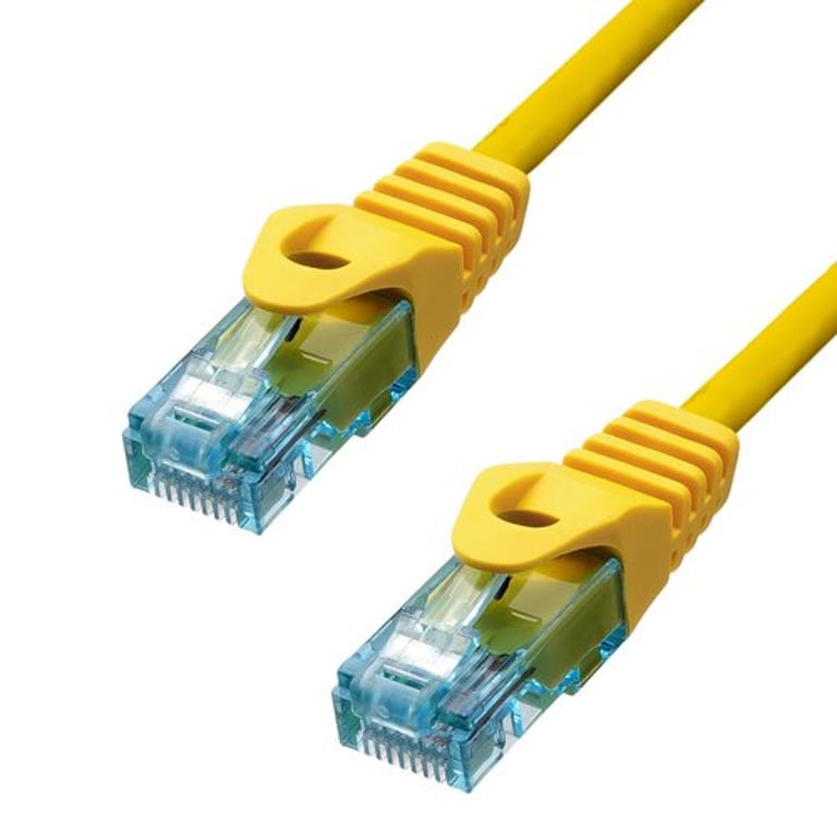 ProXtend 6AUTP-15Y kabel sieciowy Żółty 15 m Cat6a U/UTP (UTP)
