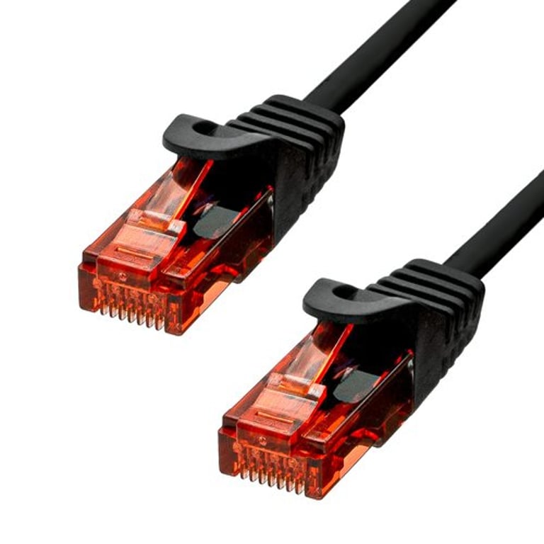 ProXtend 6UTP-0075B kabel sieciowy Czarny 0,75 m Cat6 U/UTP (UTP)