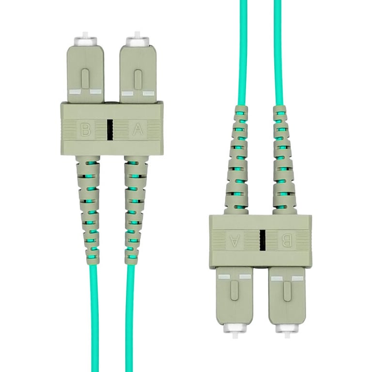 ProXtend FO-SCSCOM3D-005 kabel optyczny 5 m SC OM3 Kolor Aqua