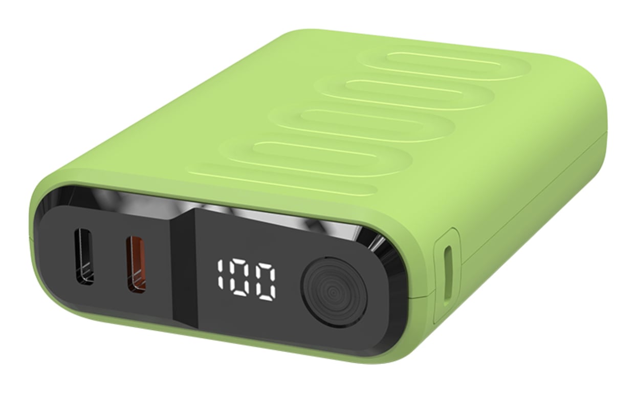 RealPower PB-10000C PD+ 10000 mAh Jasnozielony