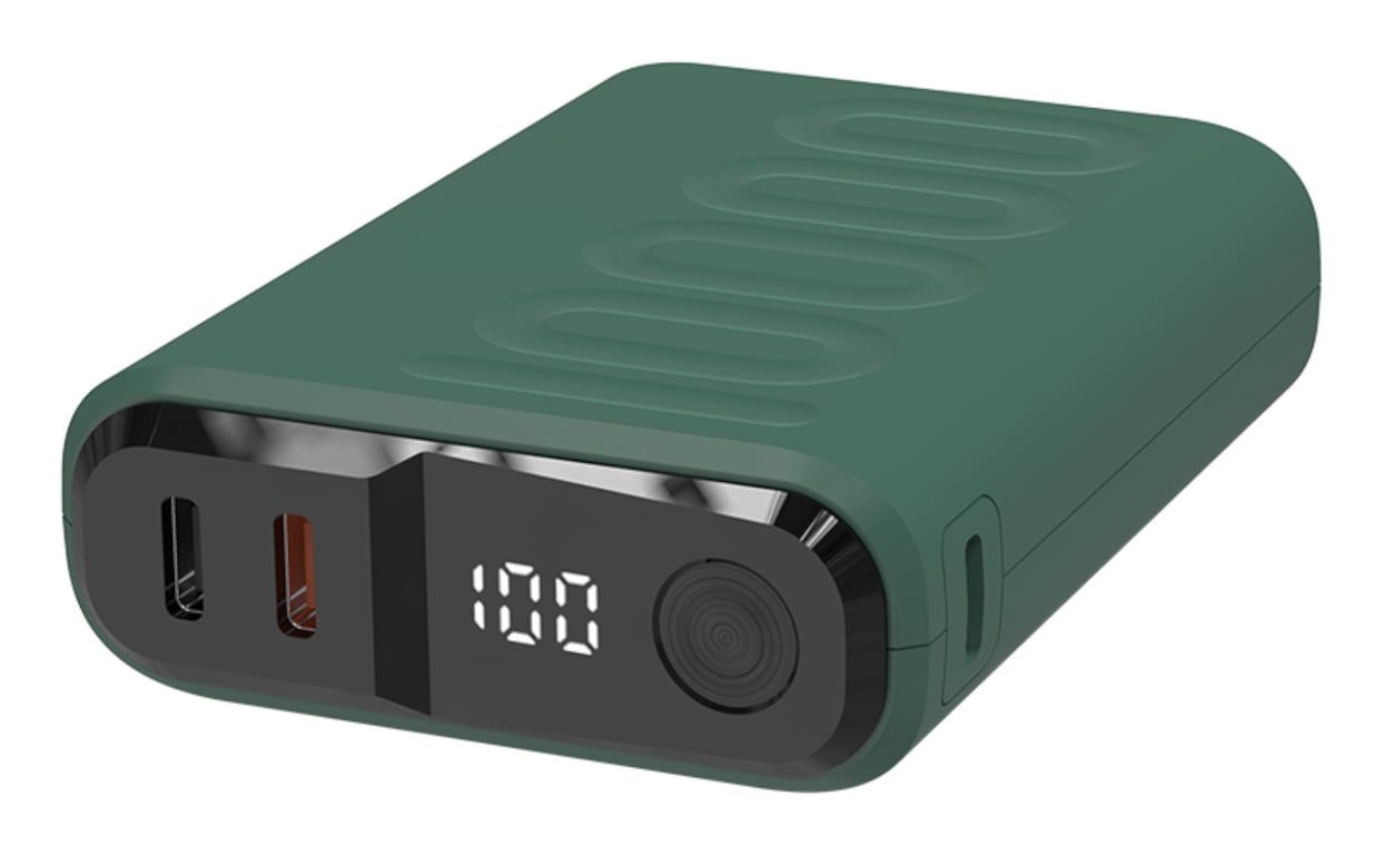 RealPower PB-10000C PD+ 10000 mAh Ciemny Zielony