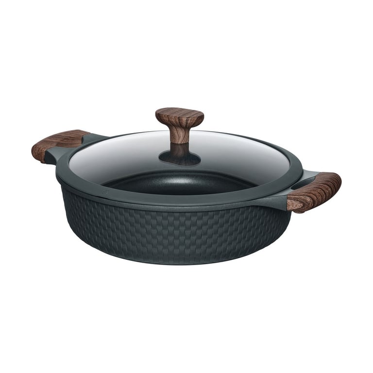 Resto Kitchenware 93906 garnek wielofunkcyjny Czarny Aluminium 4,1 l 28 cm