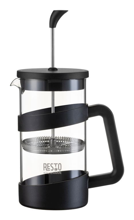 Resto Kitchenware 90509 dzbanek do herbaty Pojedynczy dzbanek 1000 ml Czarny