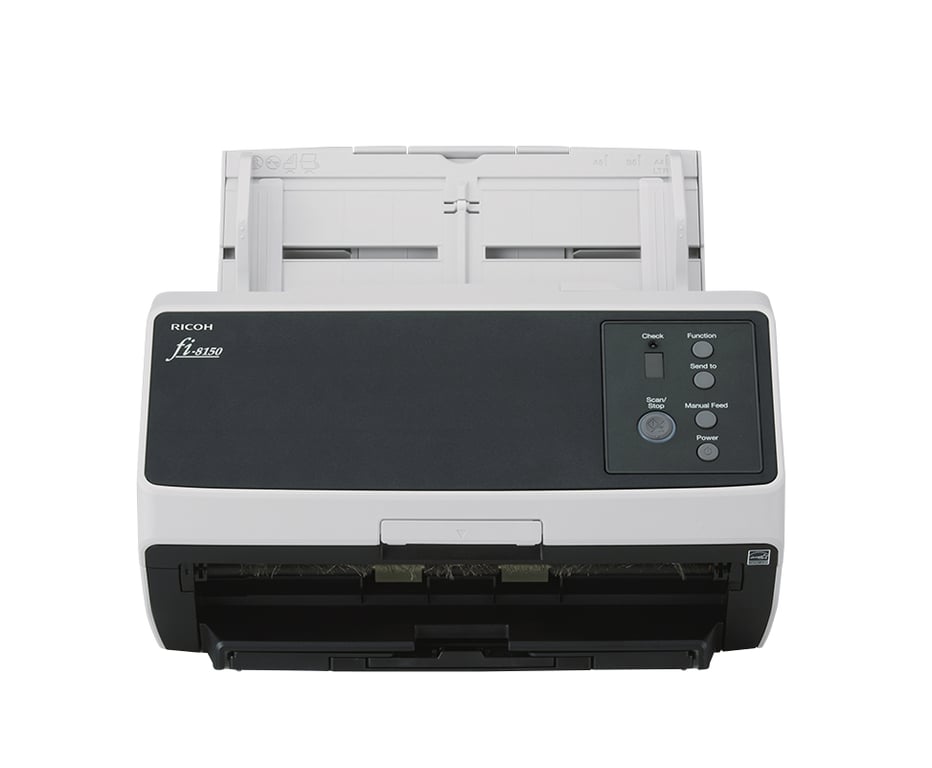 Ricoh FI-8150 ADF+Ręczny skaner pobierający 600 x 600 DPI A4 Czarny, Szary