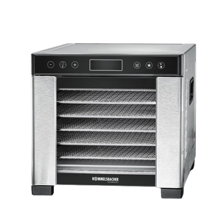 Rommelsbacher DA 650 odwadniacz żywności Czarny, Stal nierdzewna 600 W