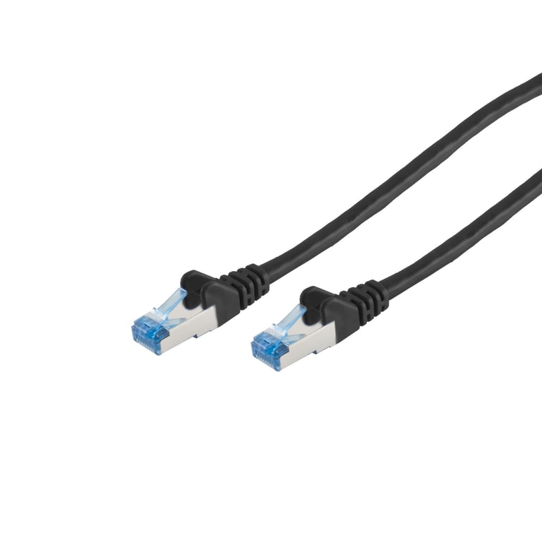 S-Conn 75715-S kabel sieciowy Czarny 5 m Cat6a S/FTP (S-STP)