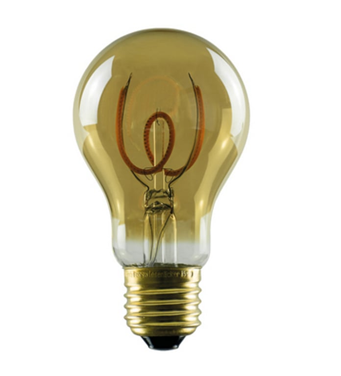 Segula żarówka LED E27 3,2W A60 1 800 K złota