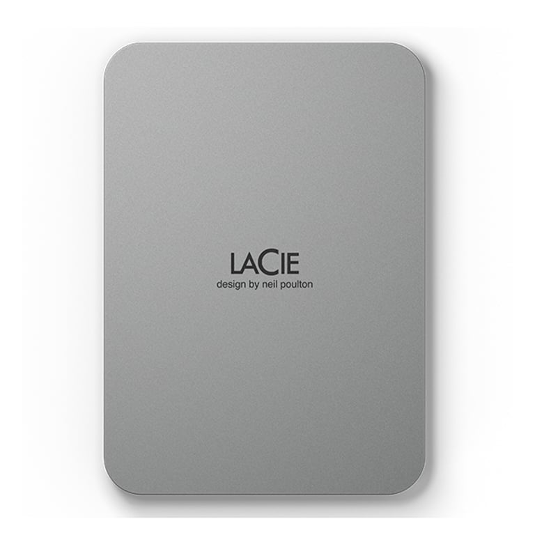 Seagate Lacie Mobile Drive zewnętrzny dysk twarde 4 TB USB Type-C 3.2 Gen 1 (3.1 Gen 1) Srebrny STLP4000400