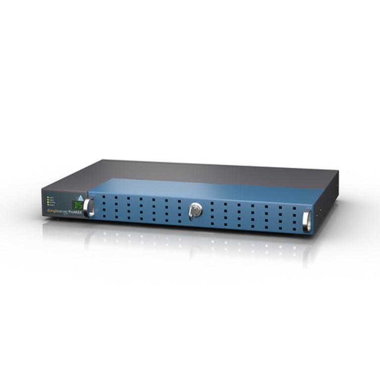 SEH dongleserver ProMAX serwer druku Ethernet LAN Czarny, Niebieski