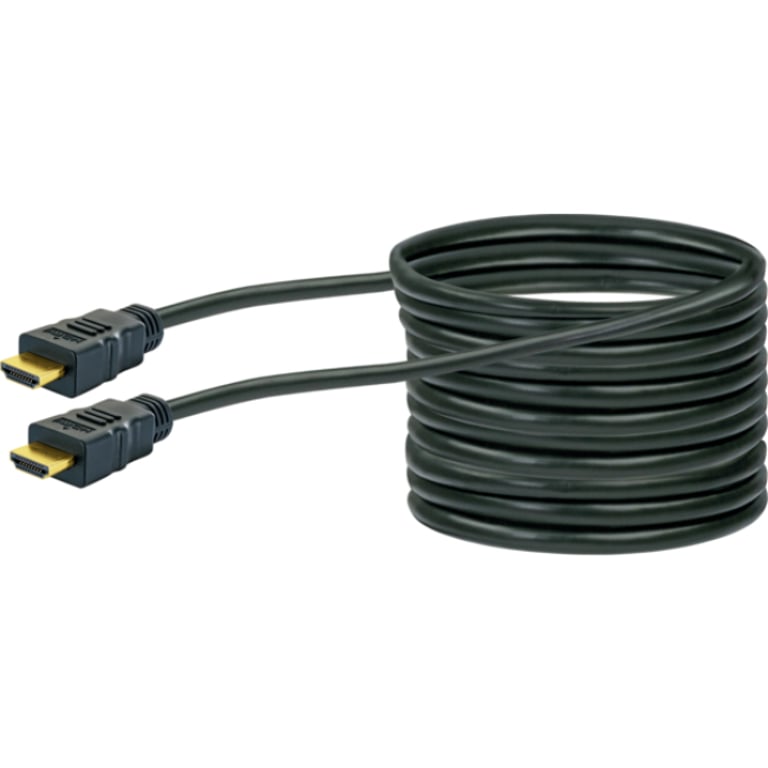 Schwaiger HDM150 013 kabel HDMI 15 m HDMI Typu A (Standard) Czarny, Złoto