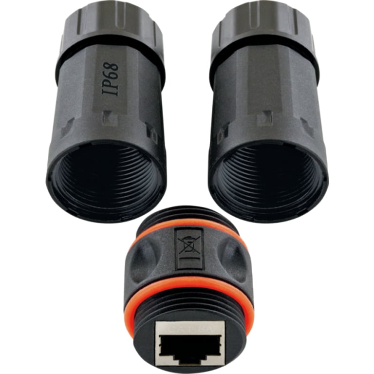 Schwaiger NWDK16533 wtyczka RJ45 Czarny