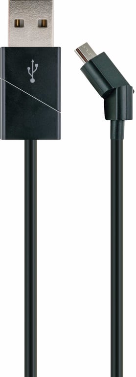 Schwaiger LKW 120 M kabel USB 1,2 m USB 2.0 USB A Micro-USB B Czarny