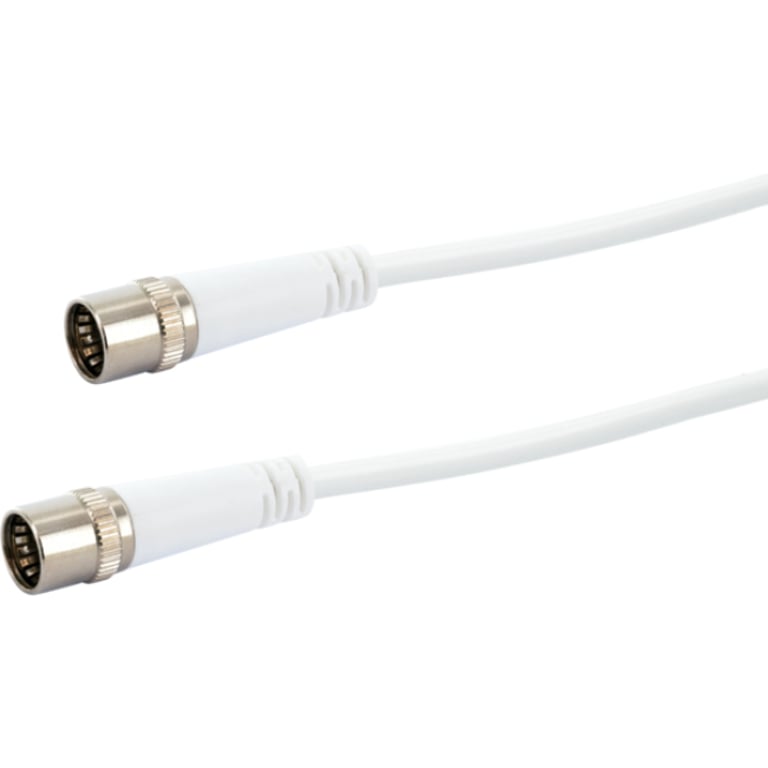 Schwaiger KDSK15042 kabel koncentryczny 1,5 m F Biały