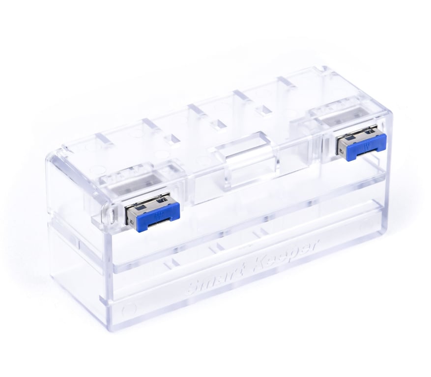 Smartkeeper CSK-NM10/P12 bloker portów Blokada portu RJ-45 Przezroczysty Plastik 1 szt.