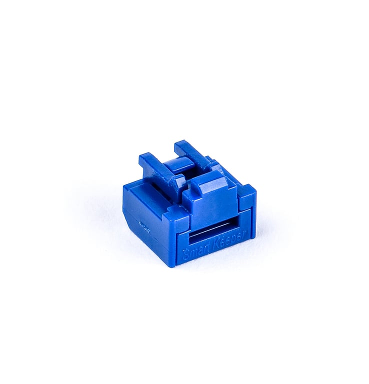 Smartkeeper NL03PKDB bloker portów Blokada portu + klucz RJ-45 Niebieski 10 szt.