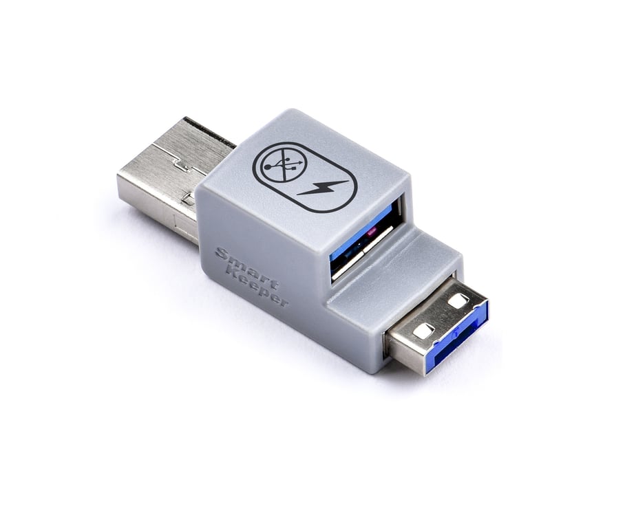 Smartkeeper UCL03DB bloker portów Blokada portu + klucz USB Typu-A Niebieski Plastik 1 szt.