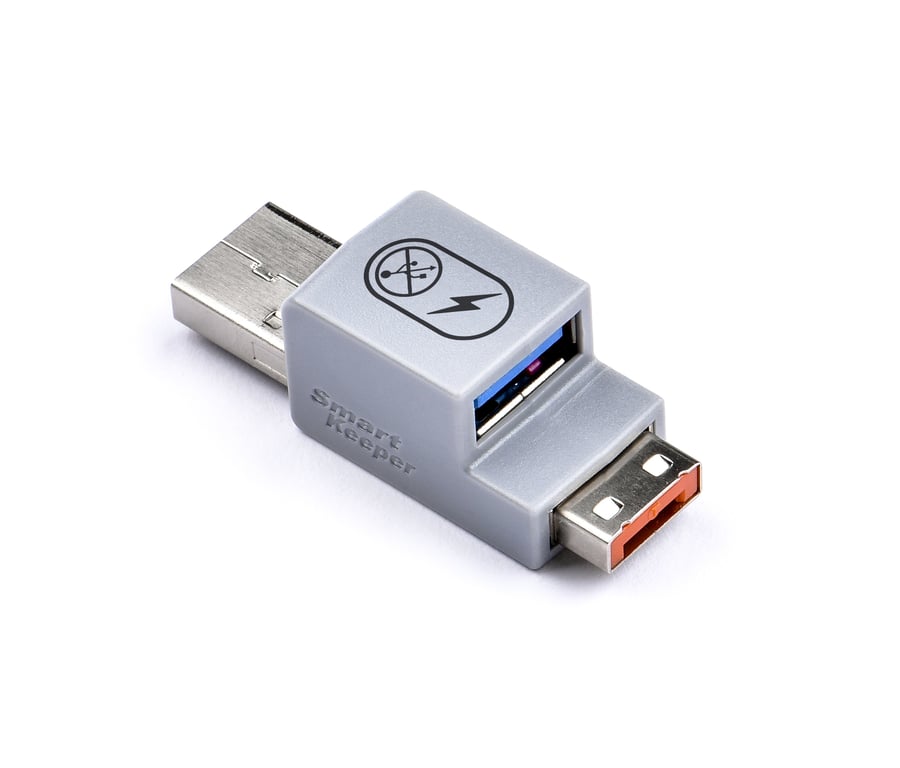 Smartkeeper UCL03OR bloker portów Blokada portu + klucz USB Typu-A Pomarańczowy Plastik 1 szt.